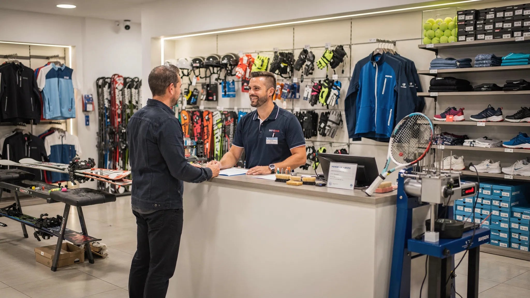 Sport service: tutti i servizi in negozio