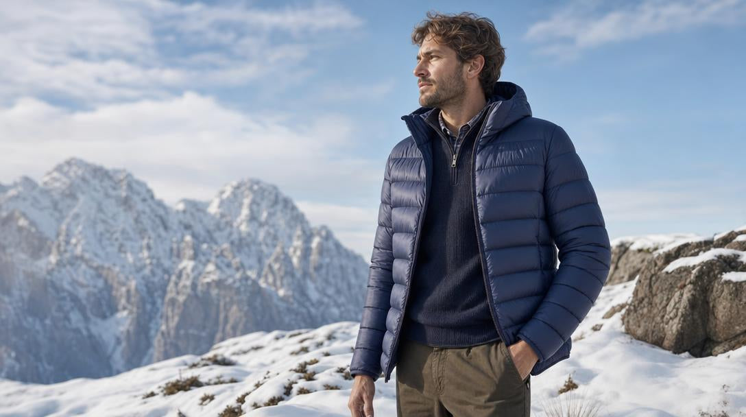 Cappotti e giacche uomo in selezione tra cerate, piumini, parka e gusci tecnici