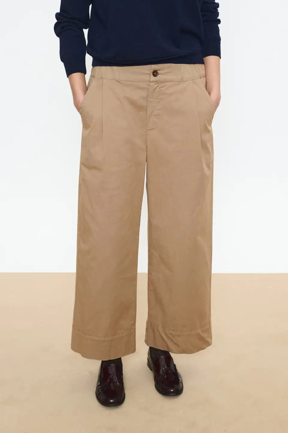 Pantalon Outside Mujer Taupe