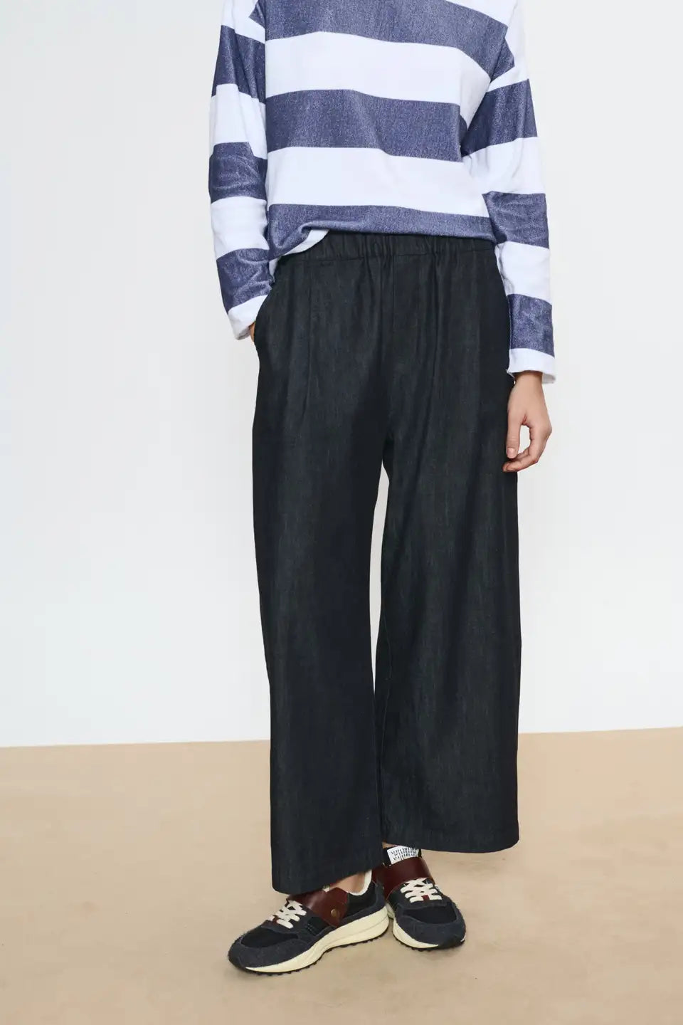 Pantaloni Walter Donna Denim Black