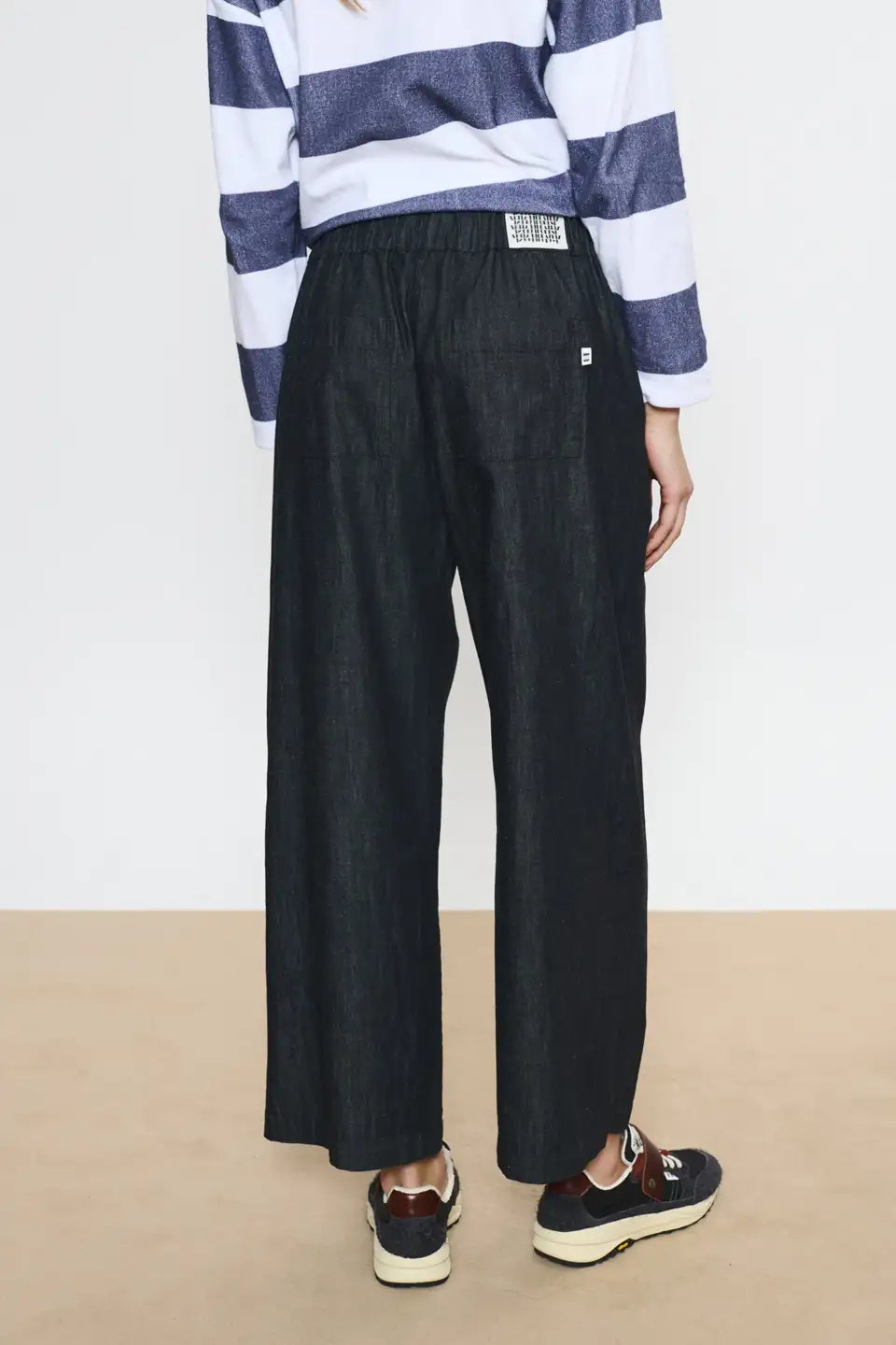Pantaloni Walter Donna Denim Black