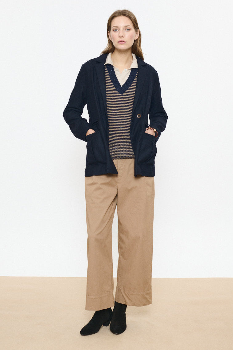 Pantalon Outside Mujer Taupe