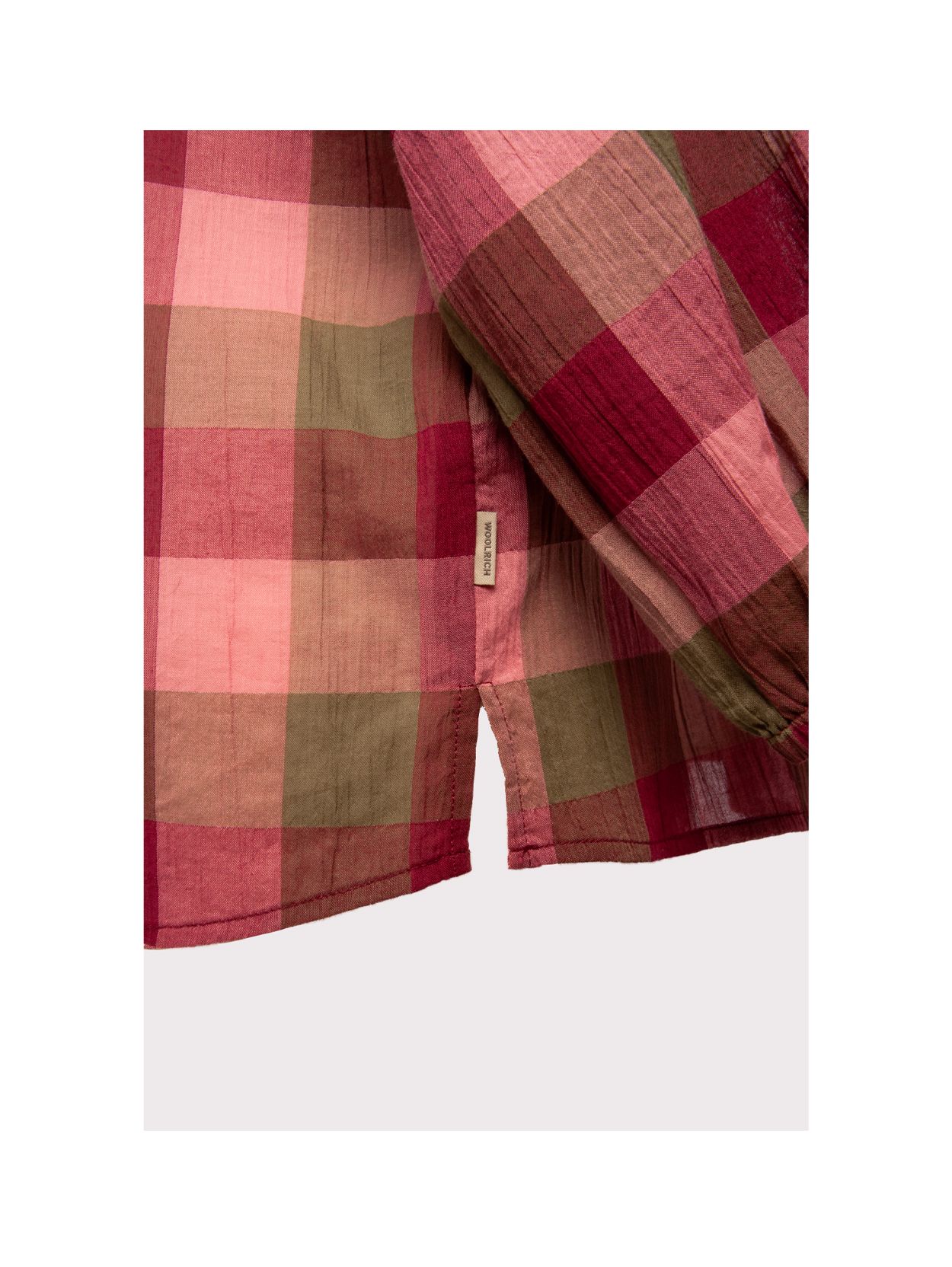 Women's Gauzy Shirt Pink Buffalo