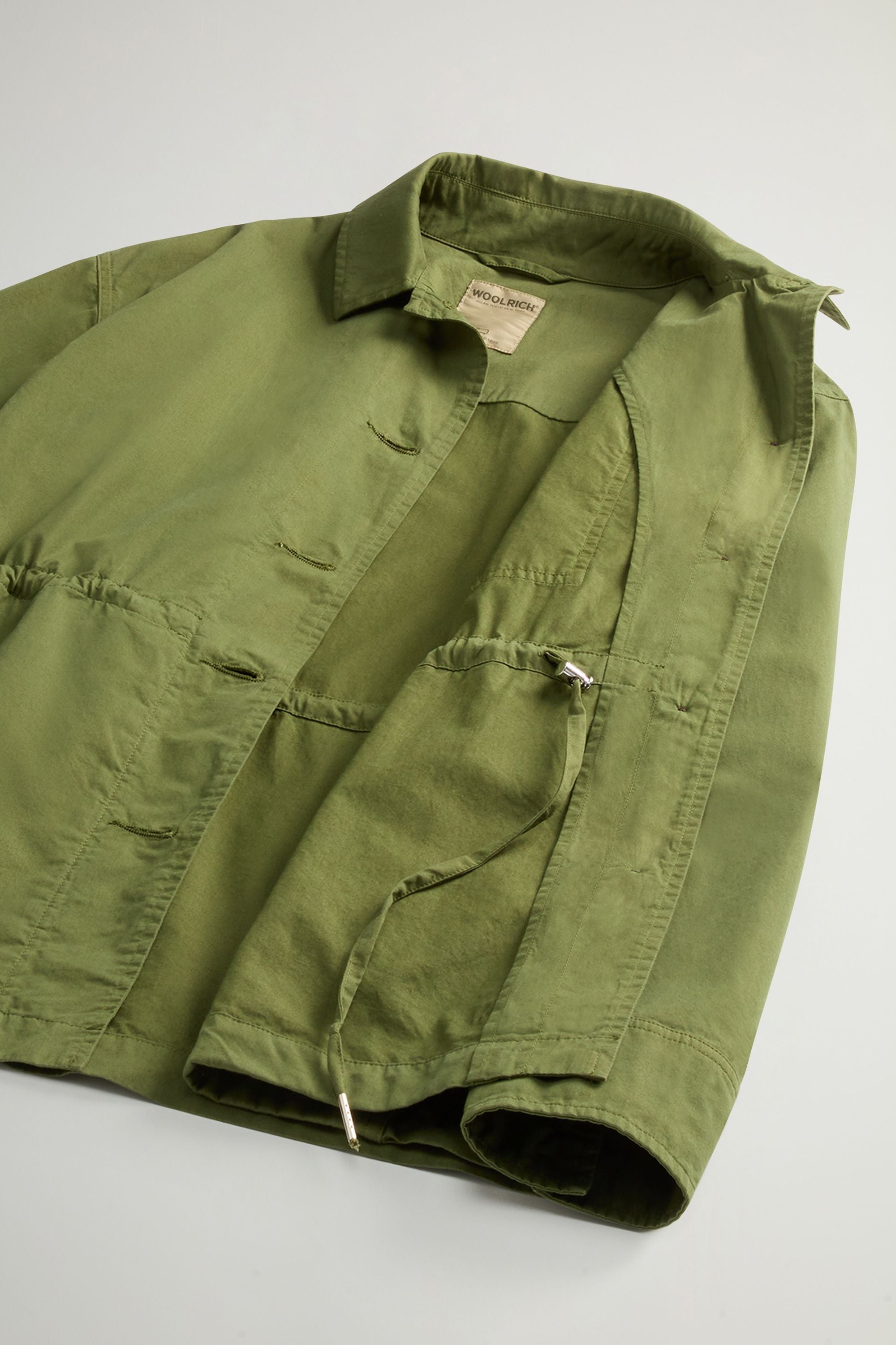 Woolrich | Camicia Overshirt Donna Cypress - Fabbrica Ski Sises