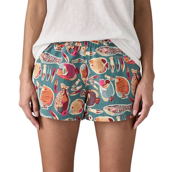 Pantaloncini Barely 2 1 2IN Donna Wrasse Wetland Blue - Vista laterale