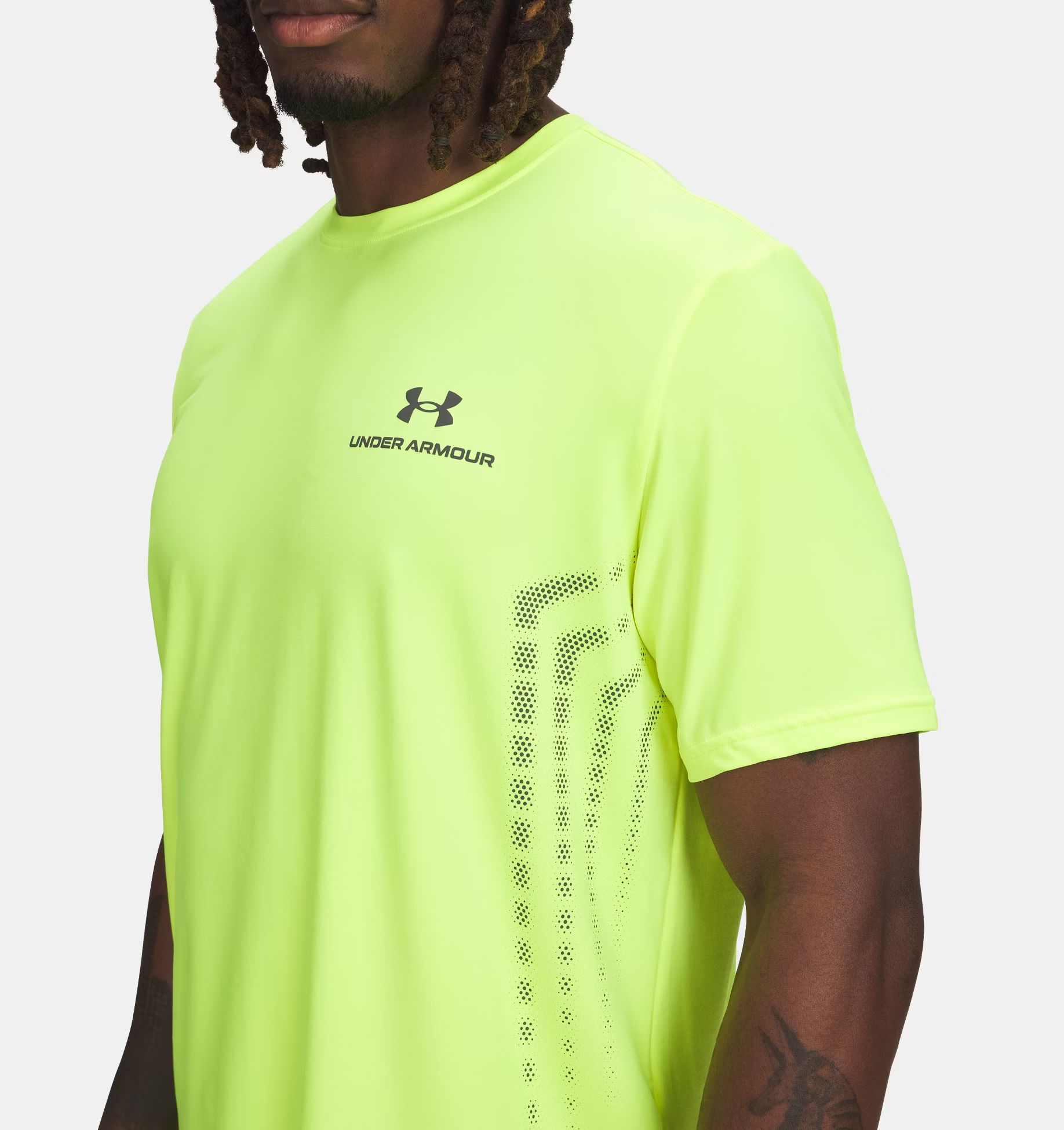 T-shirt Vanish Energy Graphic Uomo High Vis Yellow/Castlerock