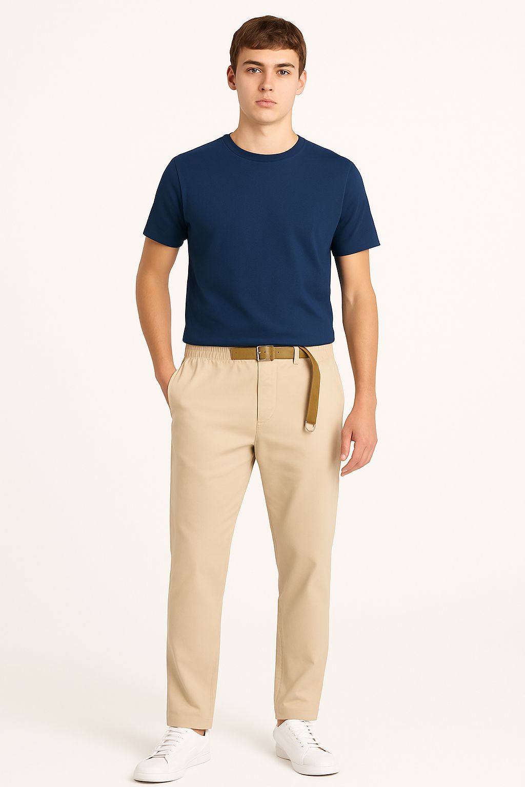 Pantalon Greg Lightweight Homme Cream