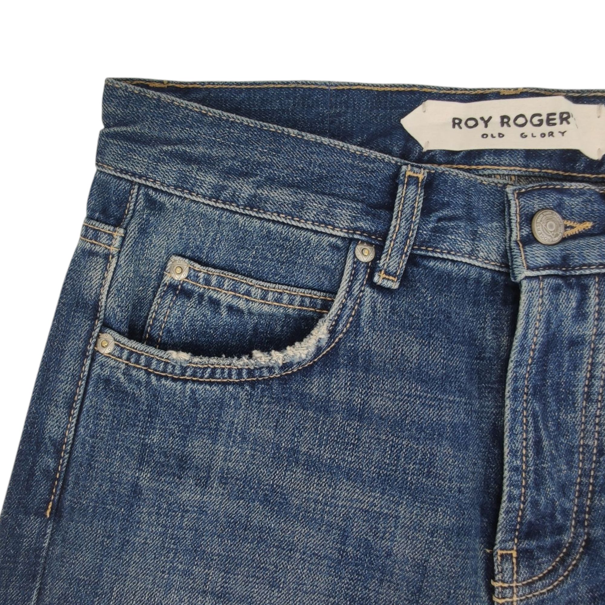 Women's New Oskar Old Glory Trousers Denim