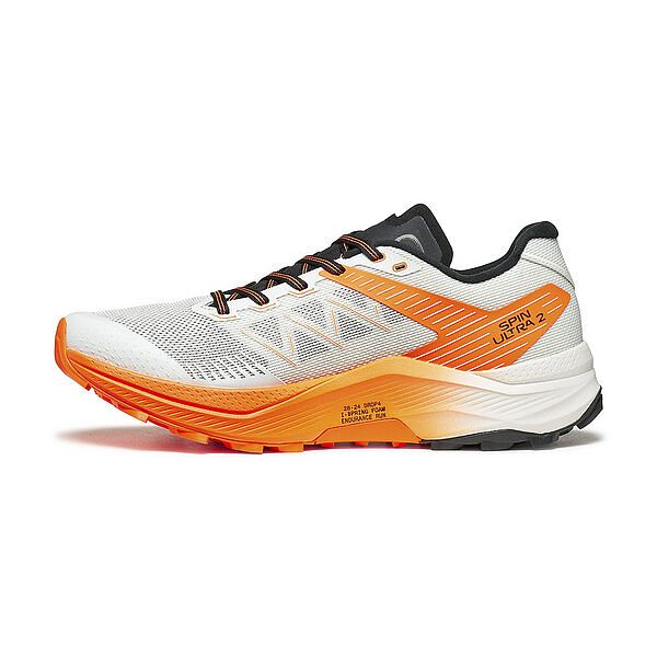 Men's Spin Ultra 2 Shoes Ice/Orange Fluo