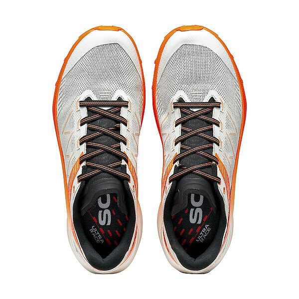 Men's Spin Ultra 2 Shoes Ice/Orange Fluo