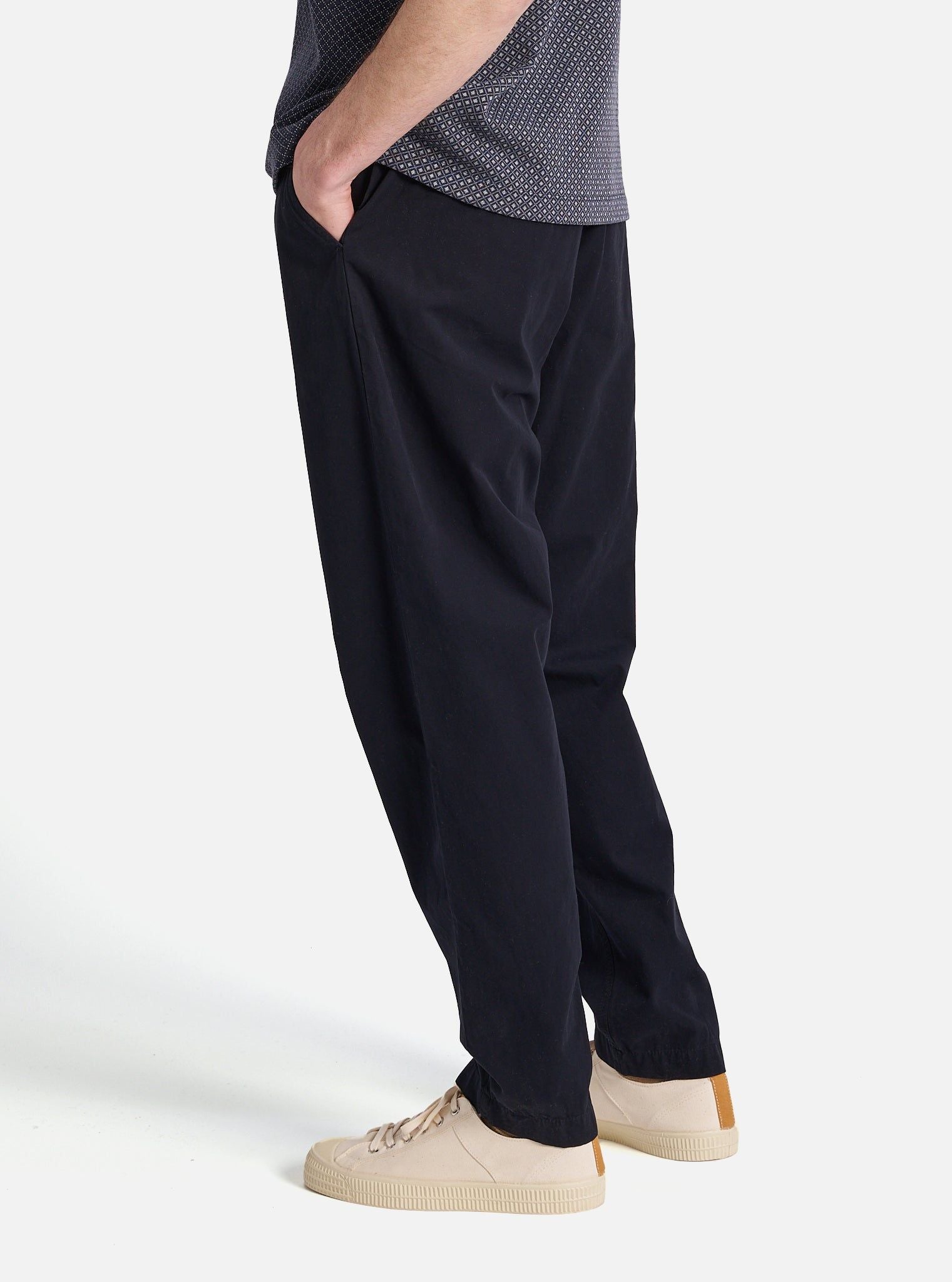 Pantaloni Summer Canvas Uomo Navy