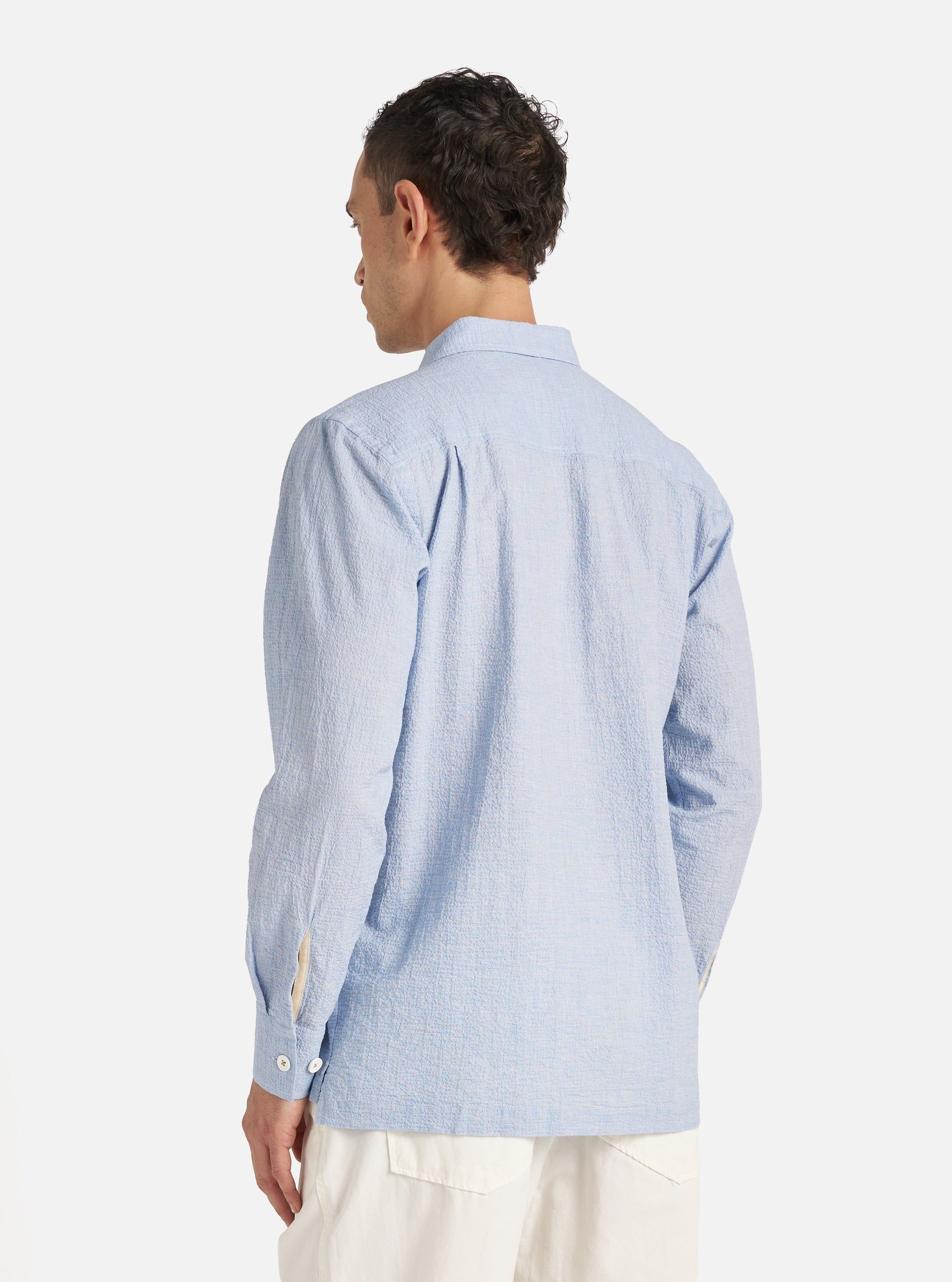 Men's Utility Shirt Pale Blue