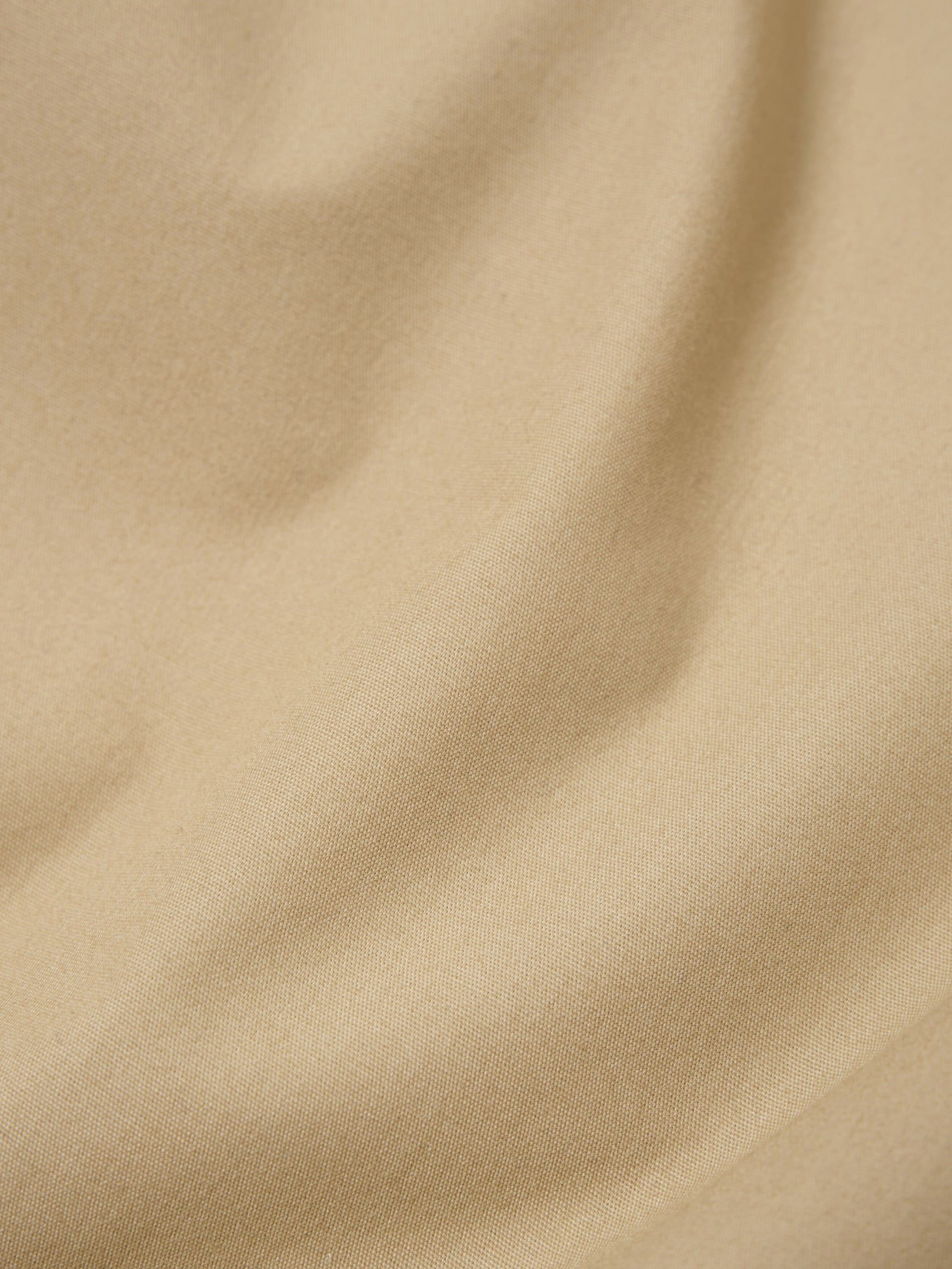 Men's Pleated Track Trousers Sand