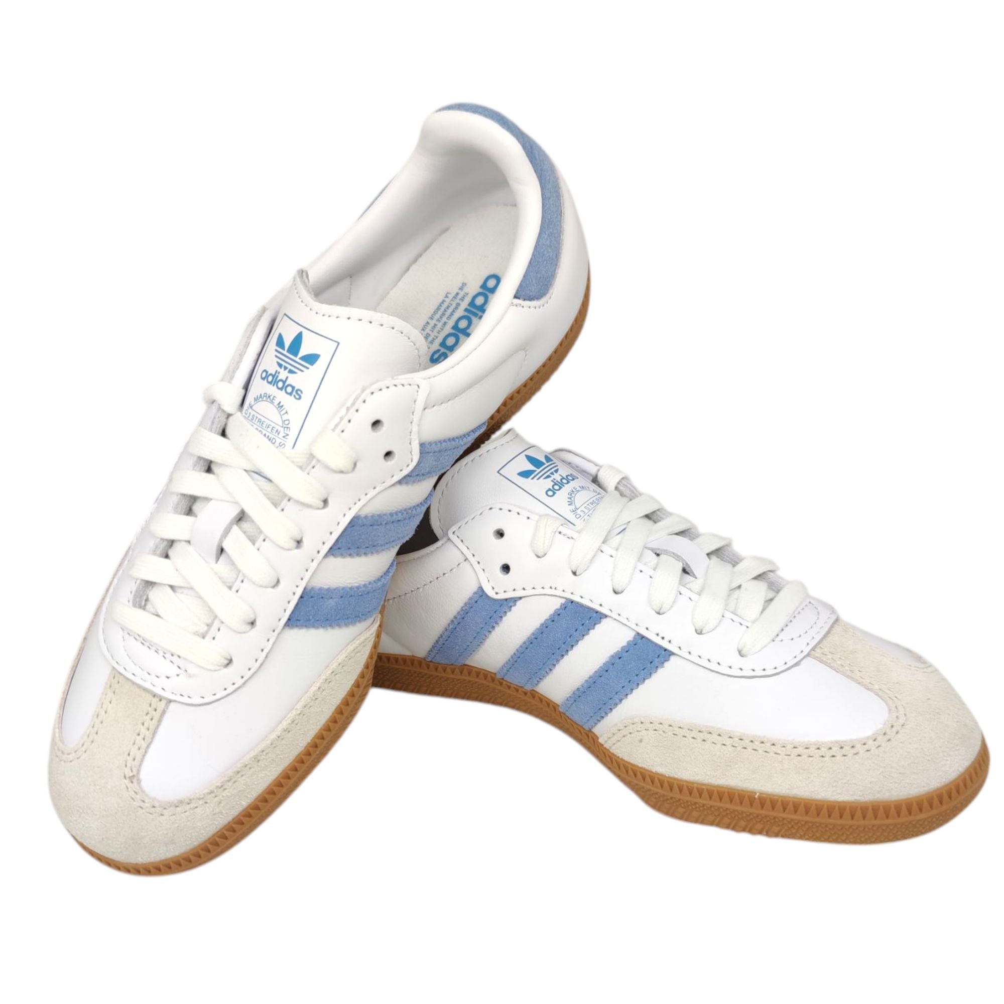 Women's Samba OG Shoes Footwear White/Alluminium/Ash Blue