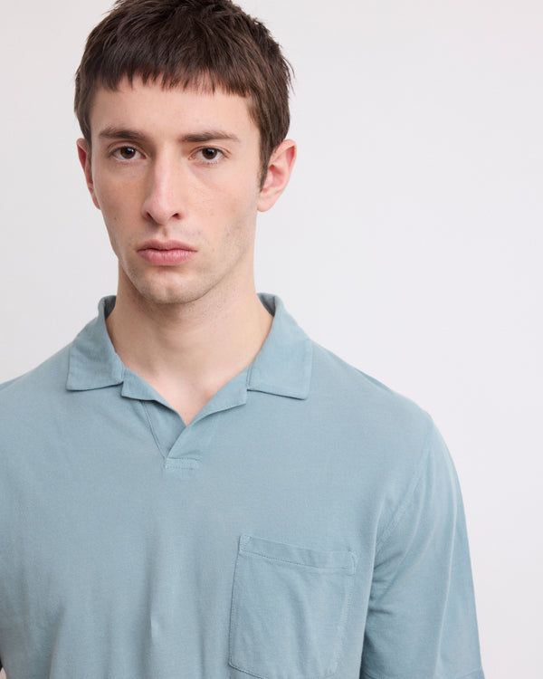 Mann Piqué Polo Celadon Green