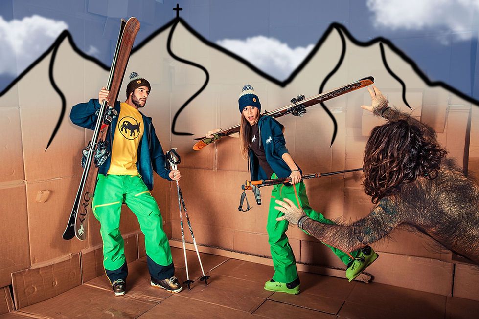 Mann Classic Pullover Blau