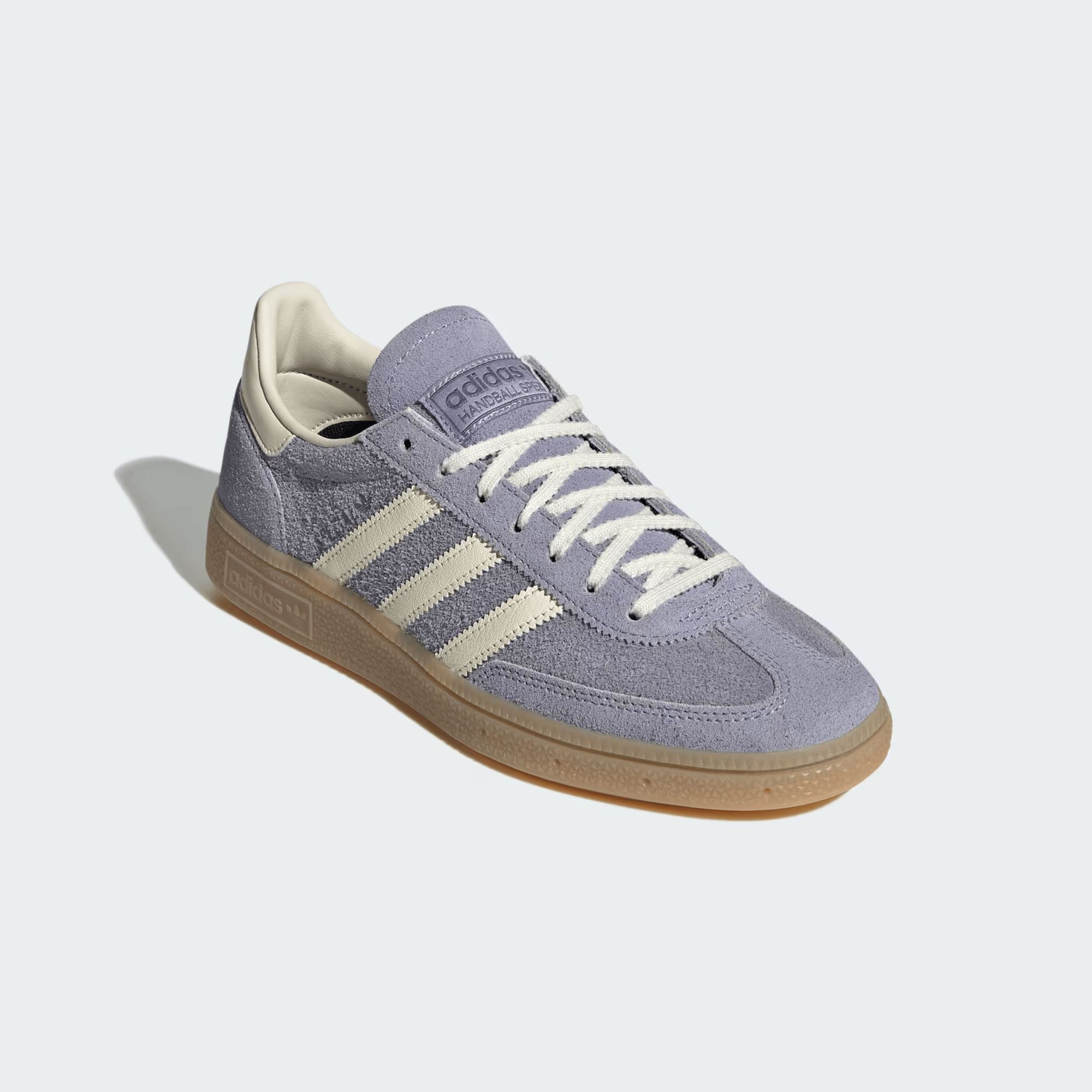 Women's Handball Spezial Shoes Silver Violet/Cream White/Gum