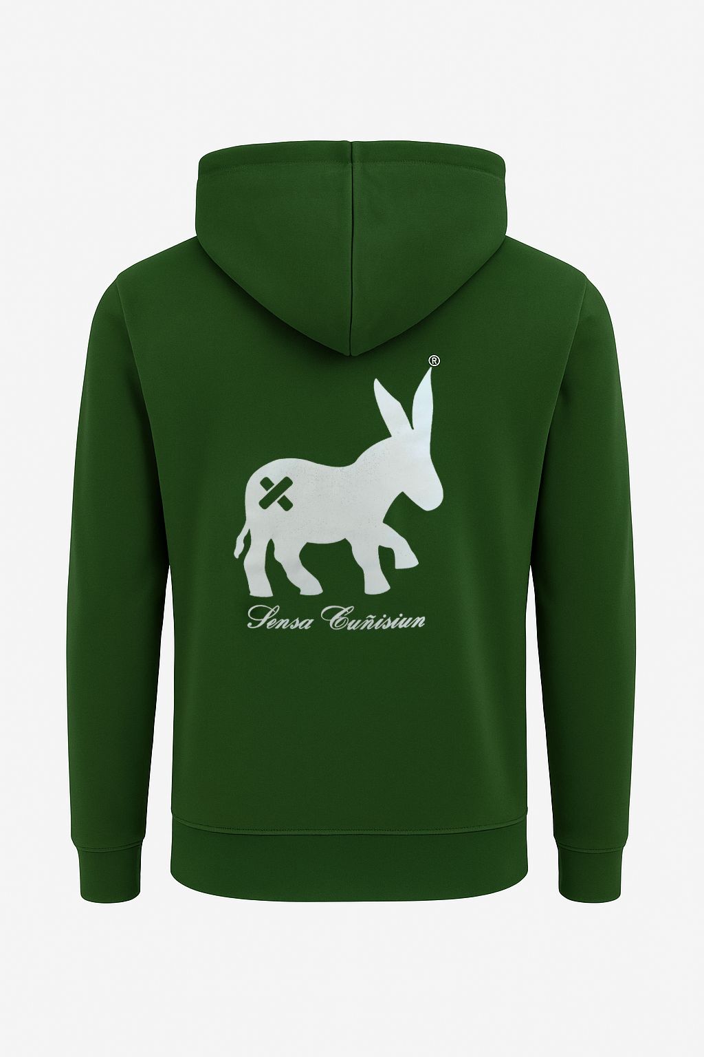 Mann Hoodie Pullover Greenback