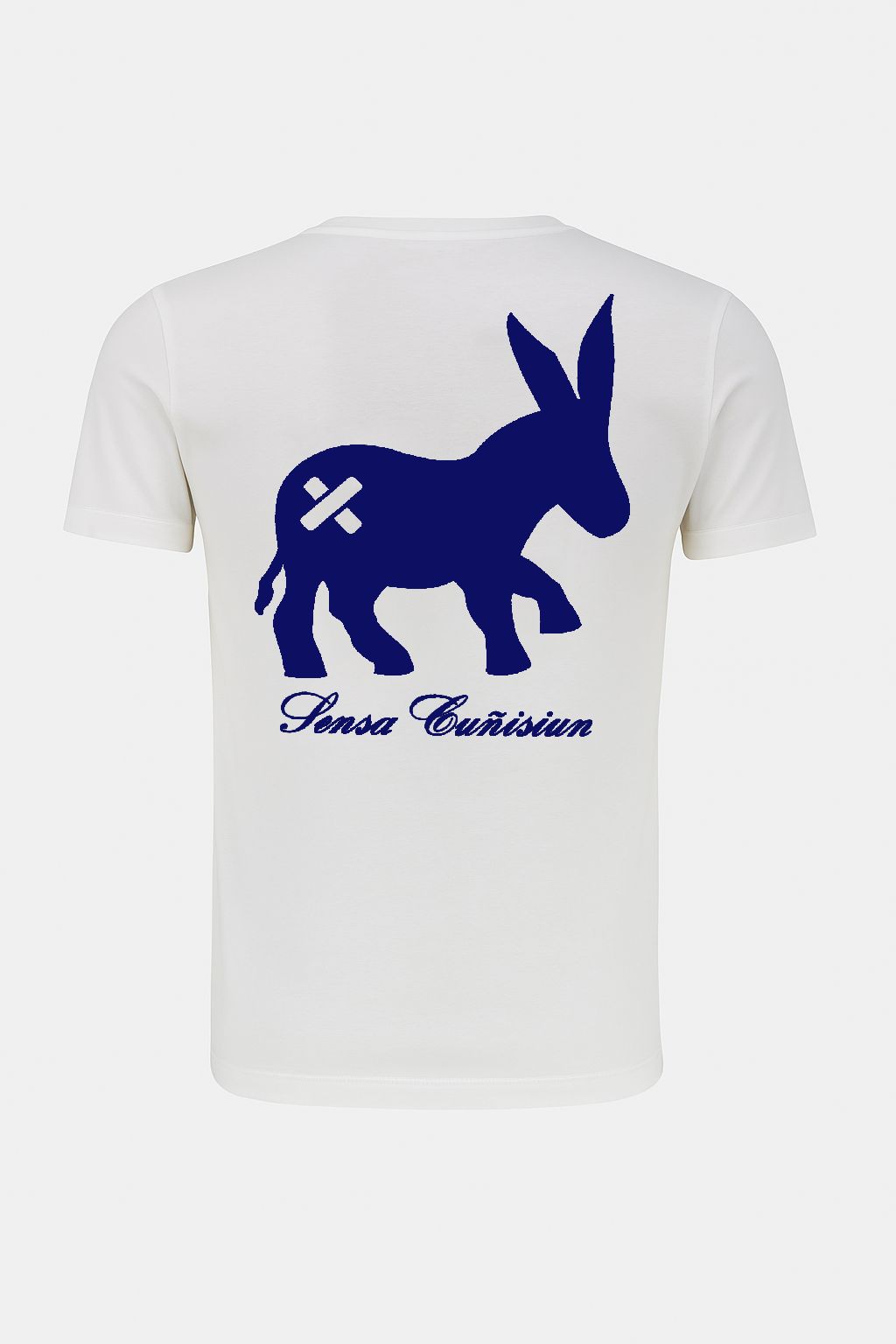 Mann Classic Logo T-shirt White/Navy