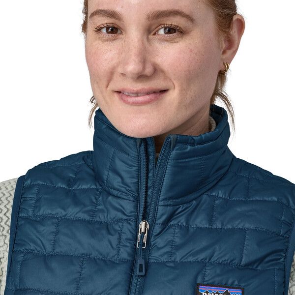 Gilet Nano Puff Donna Lagom Blue