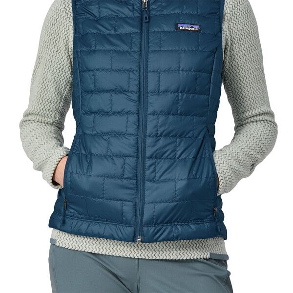 Gilet Nano Puff Donna Lagom Blue