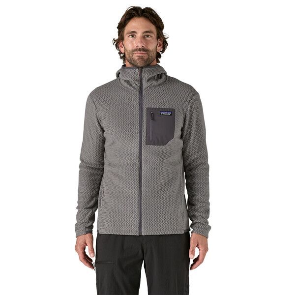 Pull R1 Air Full-Zip Hoody Homme Forever Grey