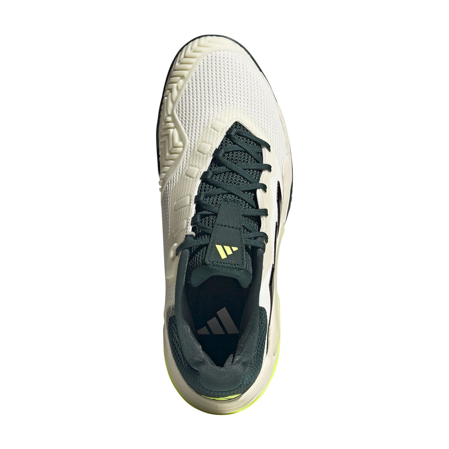 Men's Barricade 13 Clay Tennis Shoes Off White/Core Black/Aurora Ivy