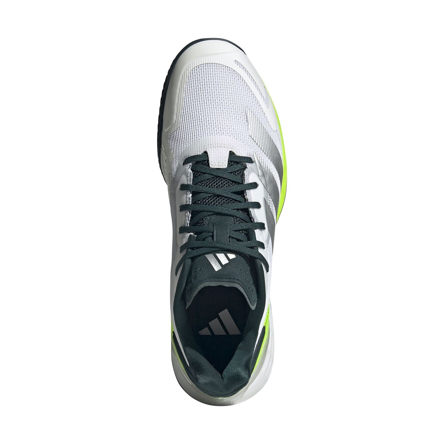 Men's Defiant Speed 2 Clay Tennis Shoes Footwear White/Aurora Ivy/Acid Lime