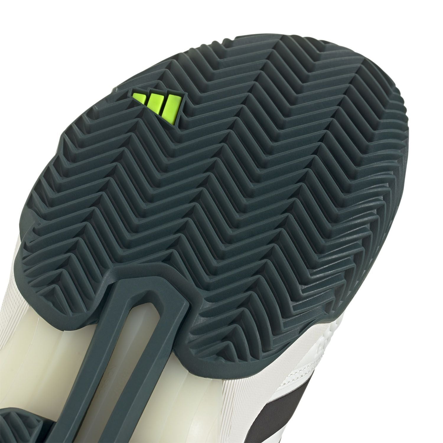 Men's CourtJam Control 3 Clay Tennis Shoes Off White/Core Black/Aurora Ivy