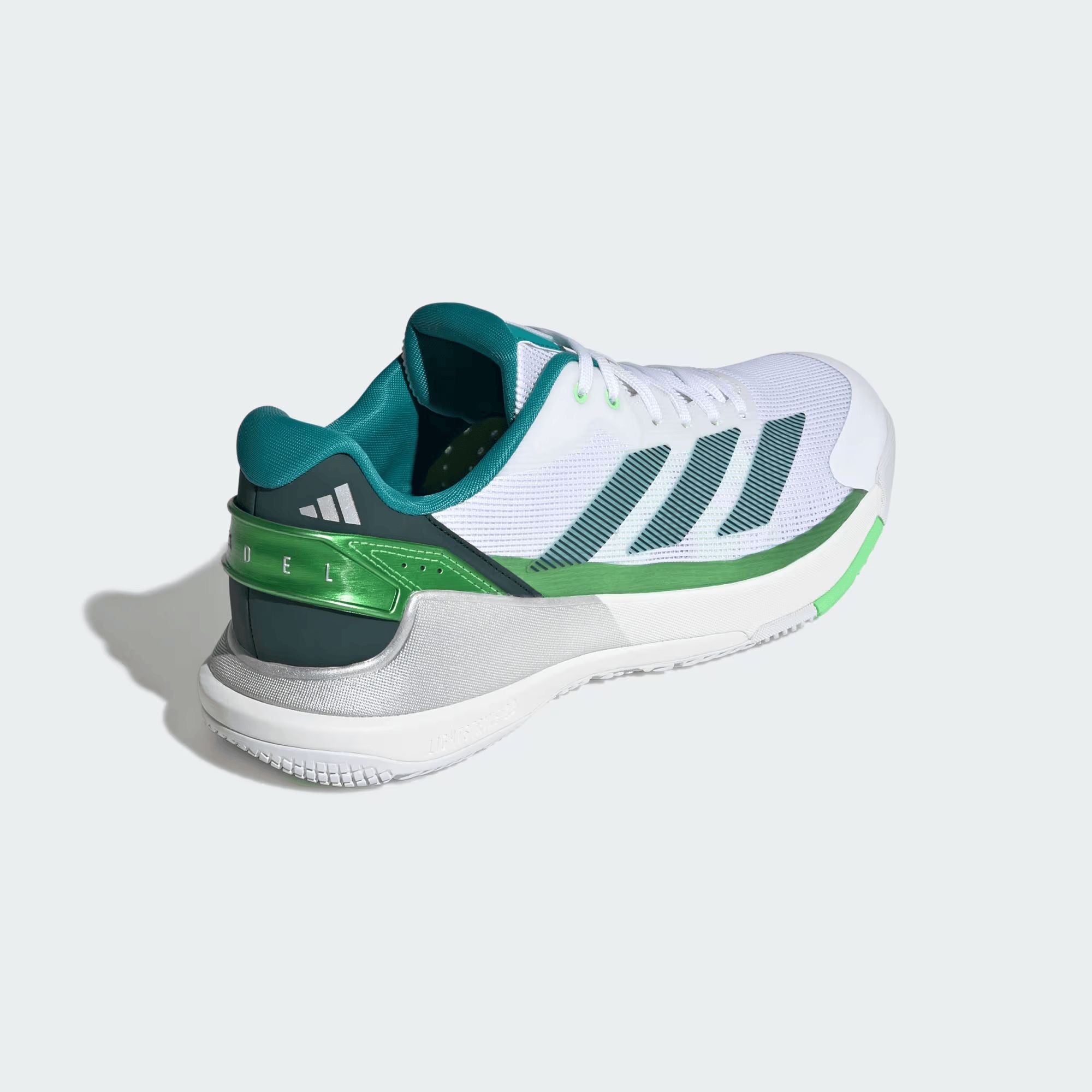 Men's Crazyquick LS Padel Padel Shoes Cloud White/Aurora Ivy/Lime Burst