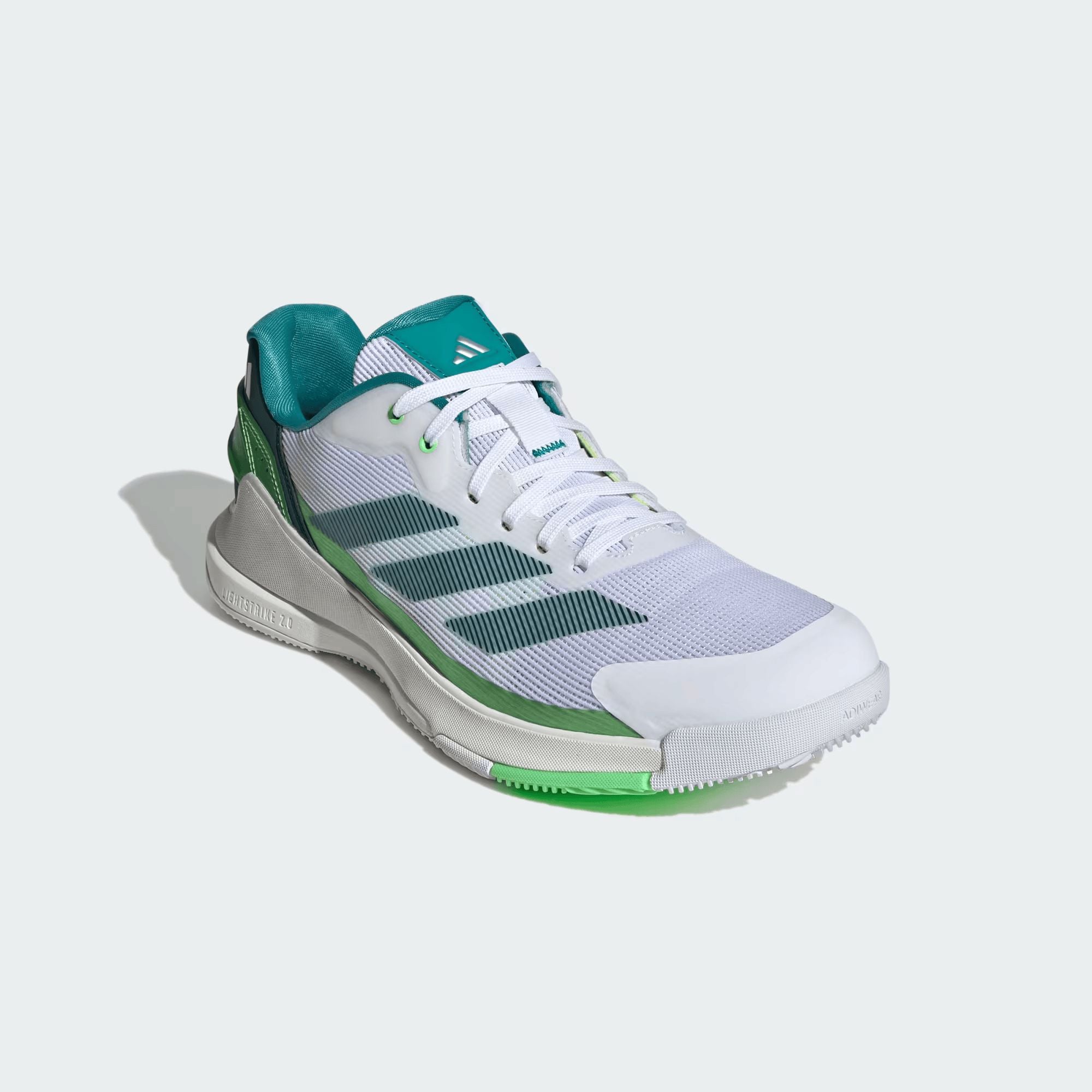 Men's Crazyquick LS Padel Padel Shoes Cloud White/Aurora Ivy/Lime Burst