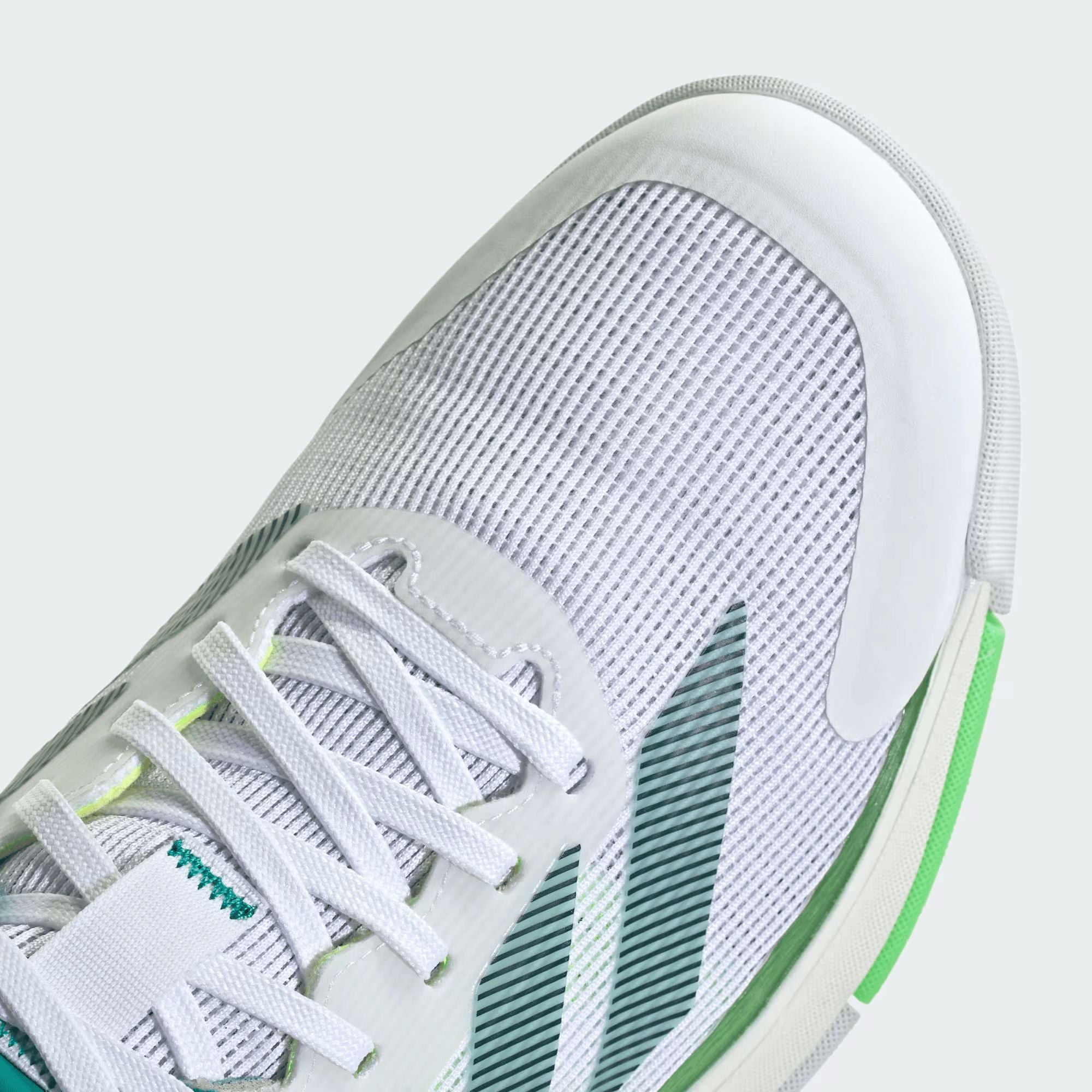 Men's Crazyquick LS Padel Padel Shoes Cloud White/Aurora Ivy/Lime Burst