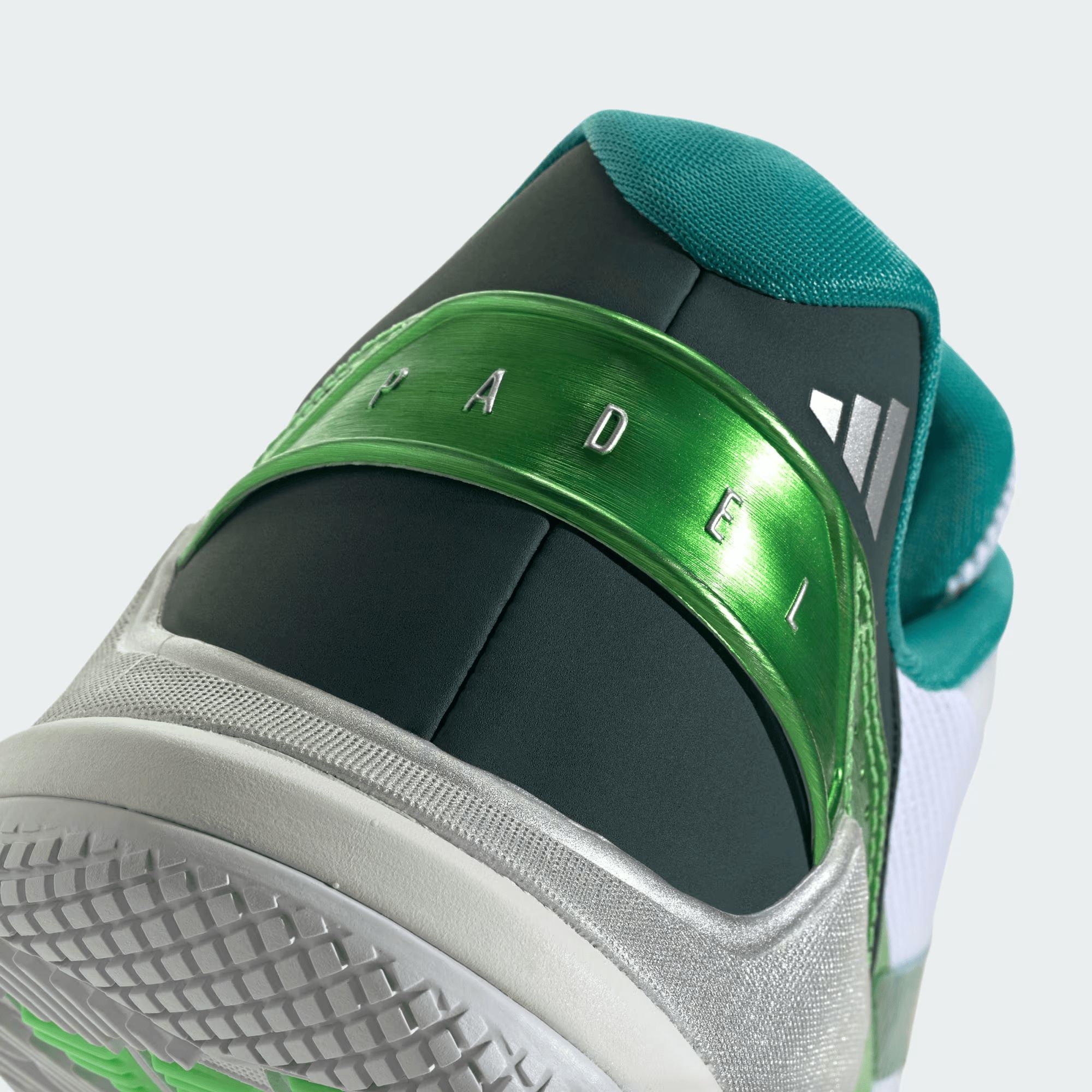 Men's Crazyquick LS Padel Padel Shoes Cloud White/Aurora Ivy/Lime Burst