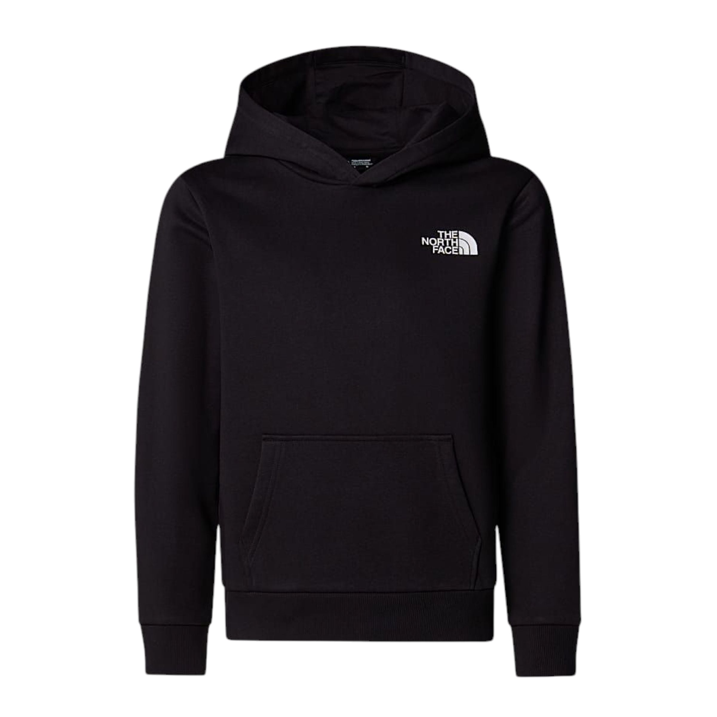 Pull Simple Dome Hoodie Junior Black