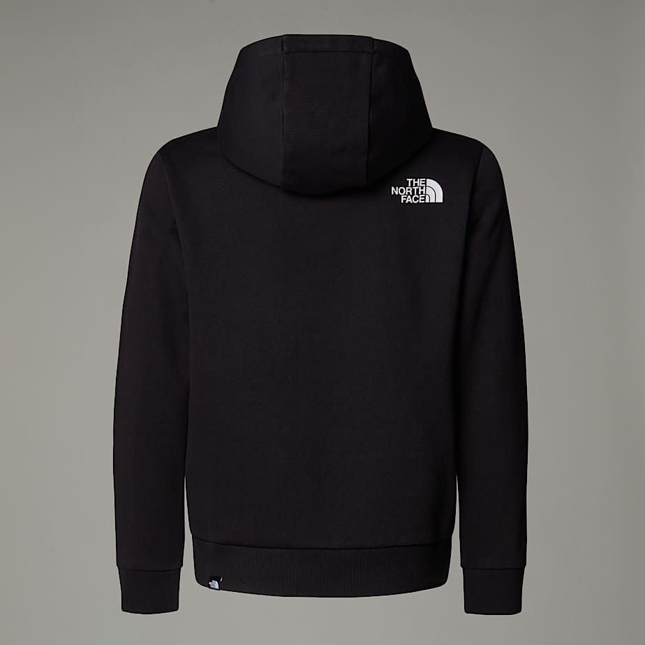 Pull Simple Dome Hoodie Junior Black