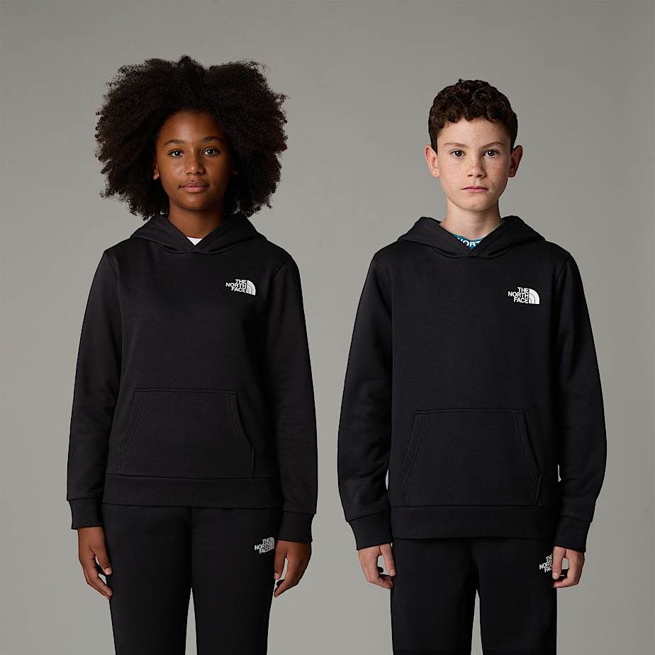 Pull Simple Dome Hoodie Junior Black