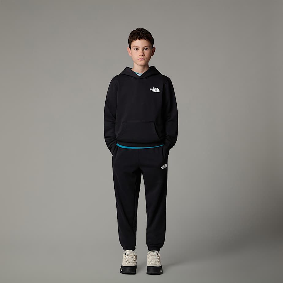 Pull Simple Dome Hoodie Junior Black