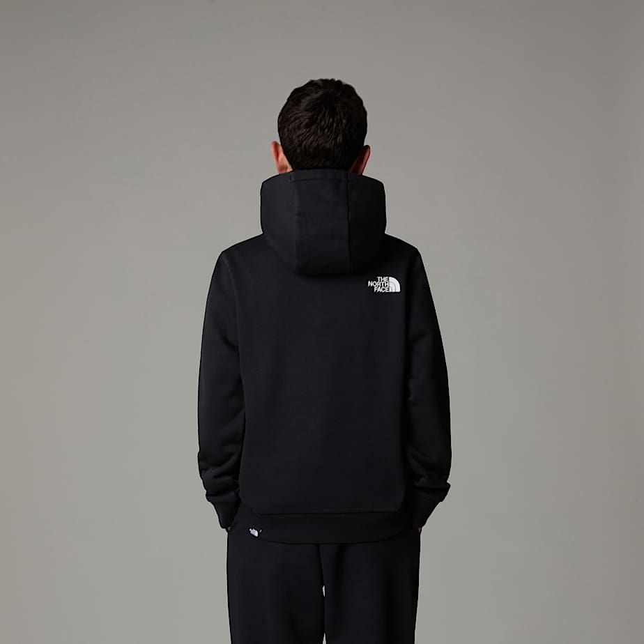 Pull Simple Dome Hoodie Junior Black