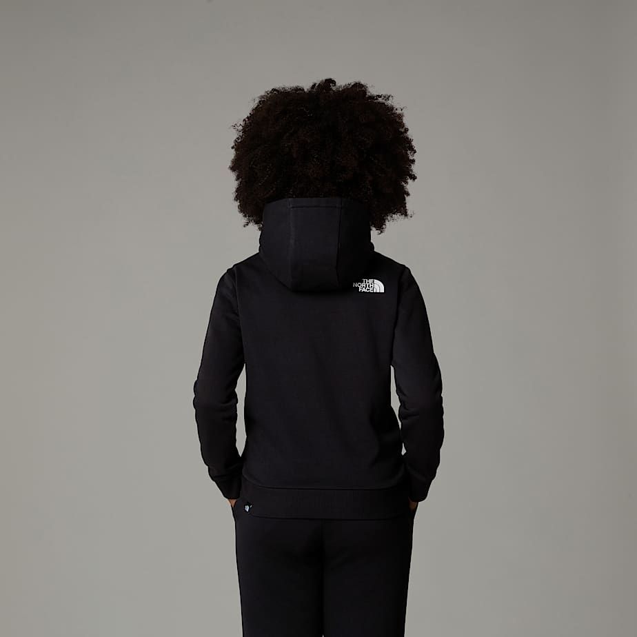 Pull Simple Dome Hoodie Junior Black