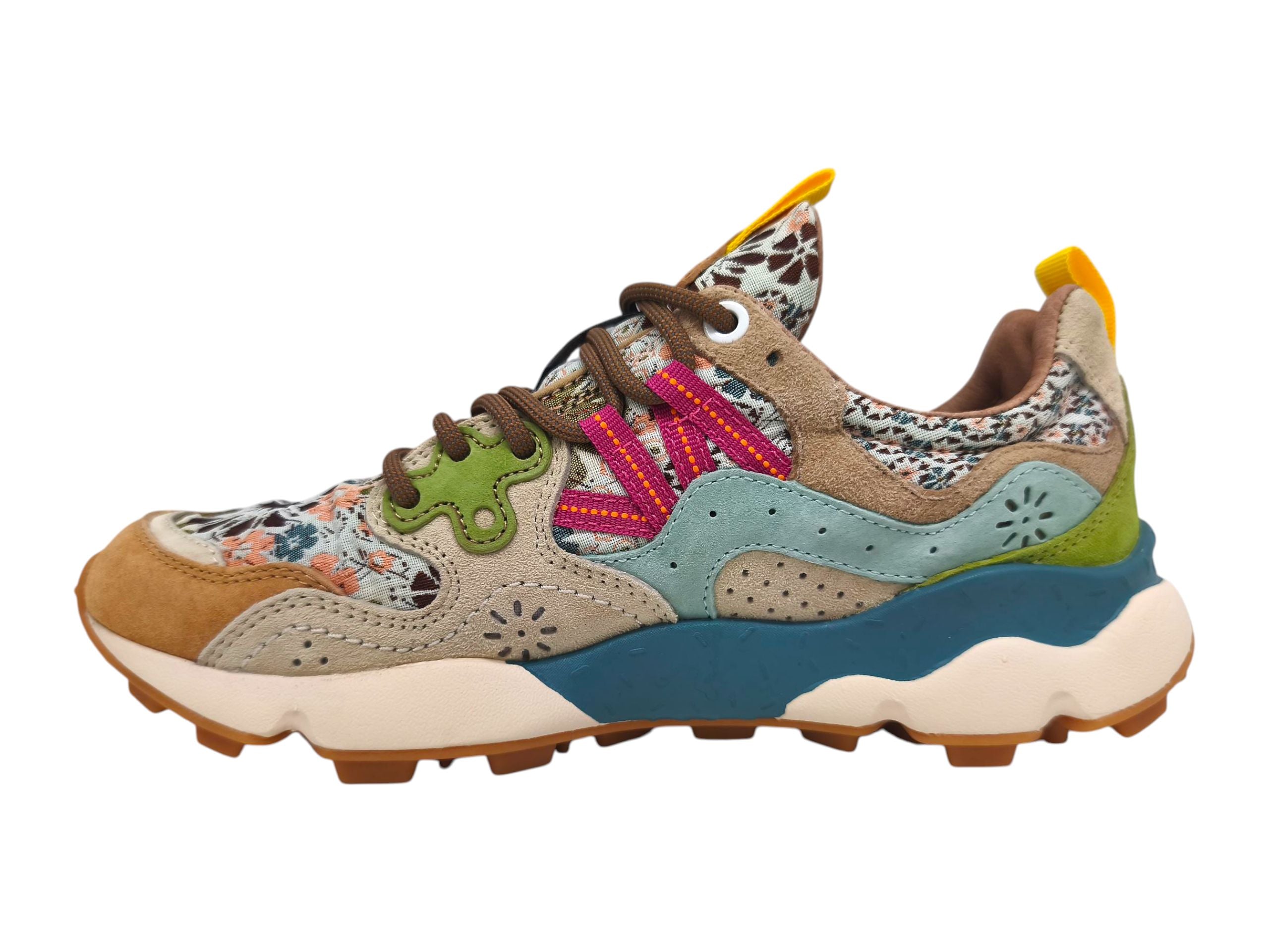 Scarpe Yamano 3 Jaquard Donna Cream/Beige/Orange