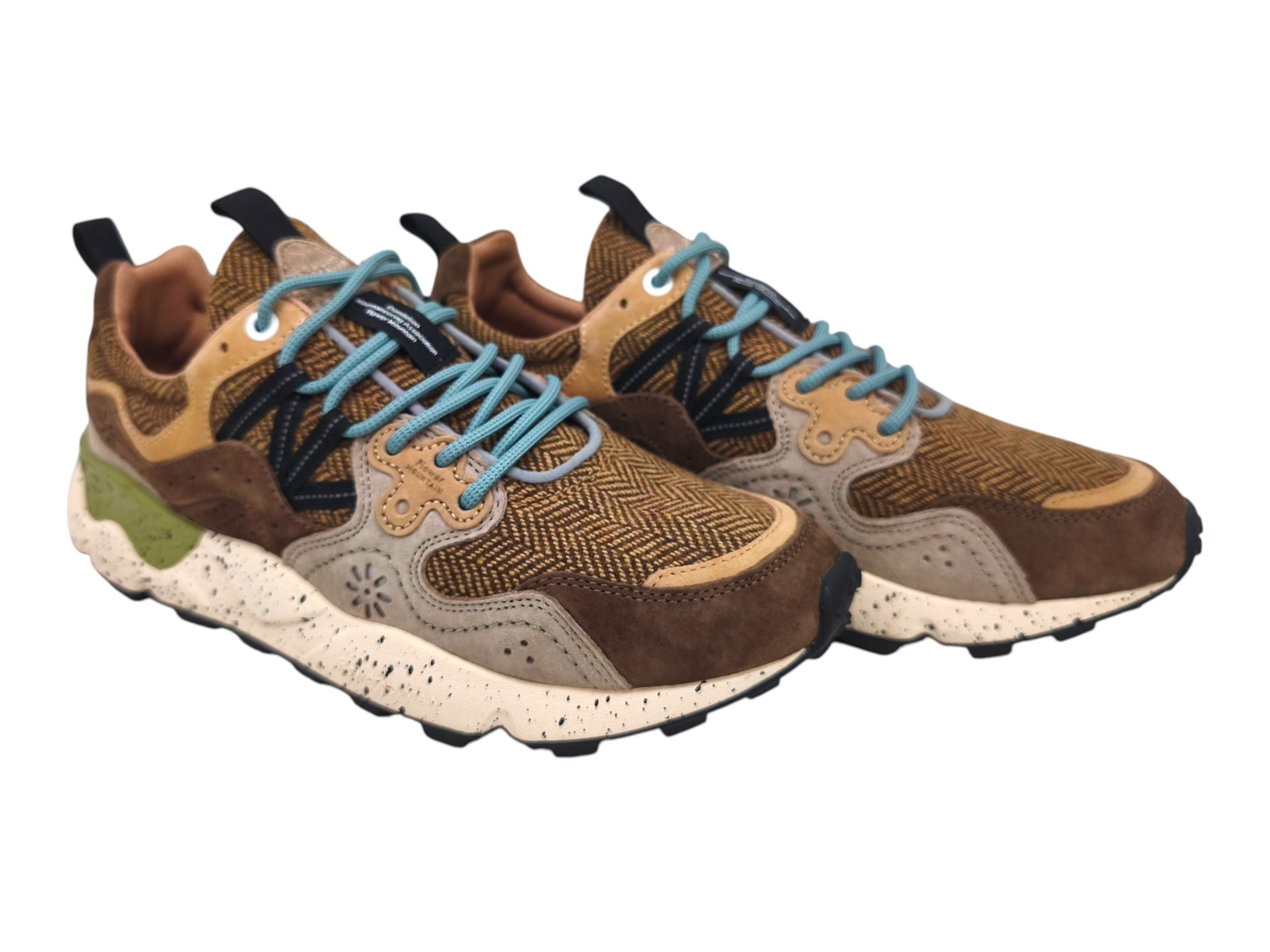 Scarpe Yamano 3 Woolen Knitt Uomo Dark Grey/Mud/Light Brown