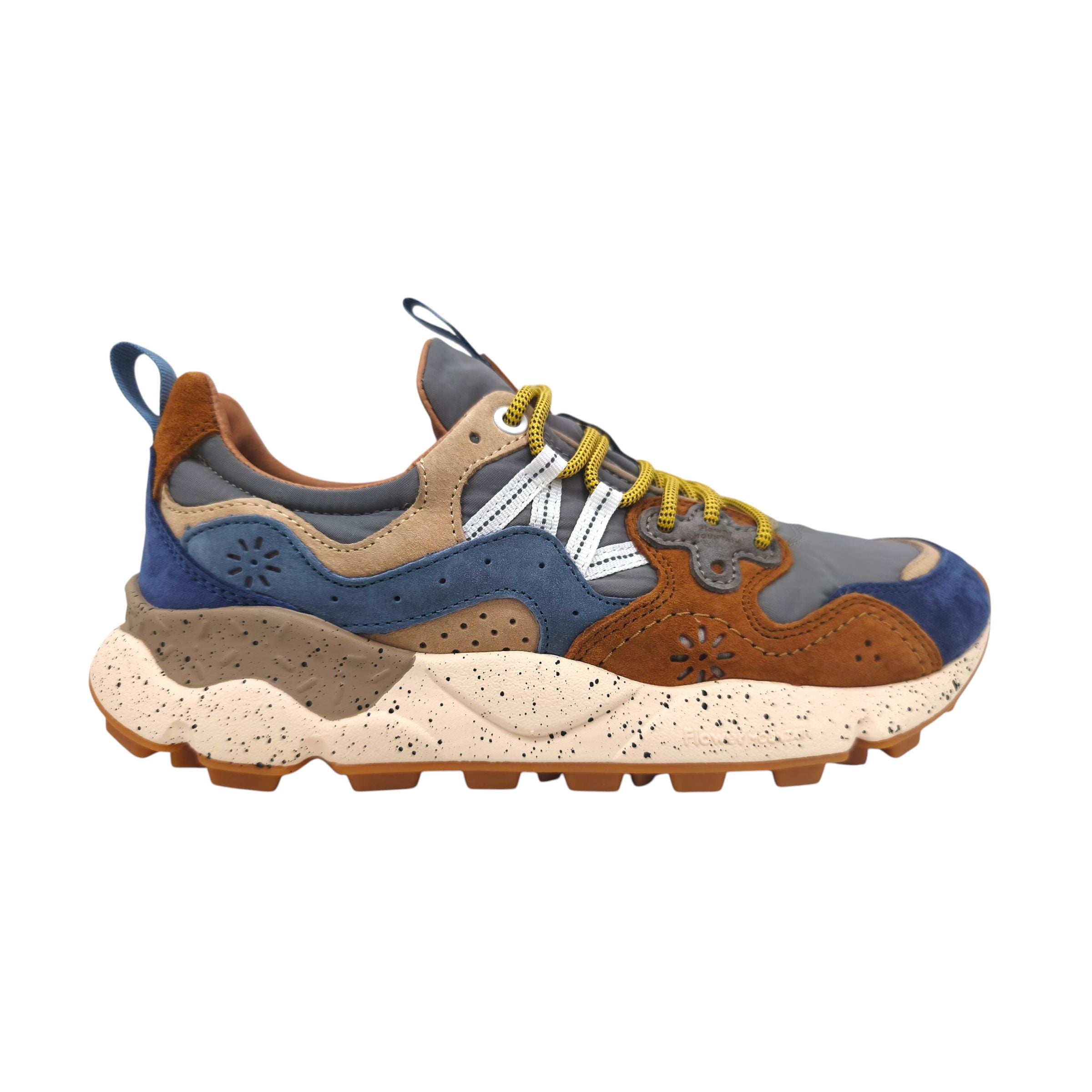Baskets Yamano 3 Homme Brown/Deep Petrol/Light Blue
