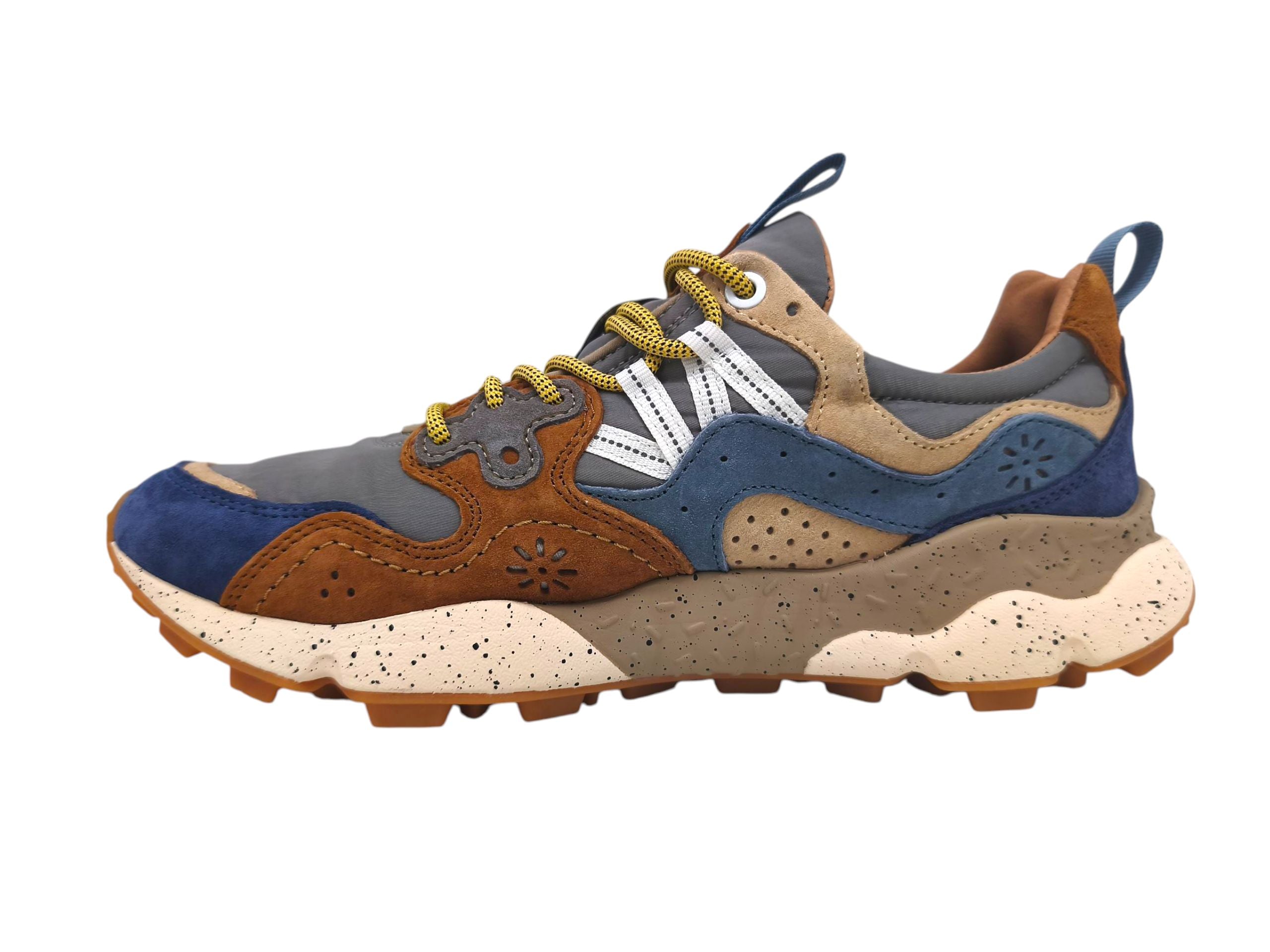 Baskets Yamano 3 Homme Brown/Deep Petrol/Light Blue