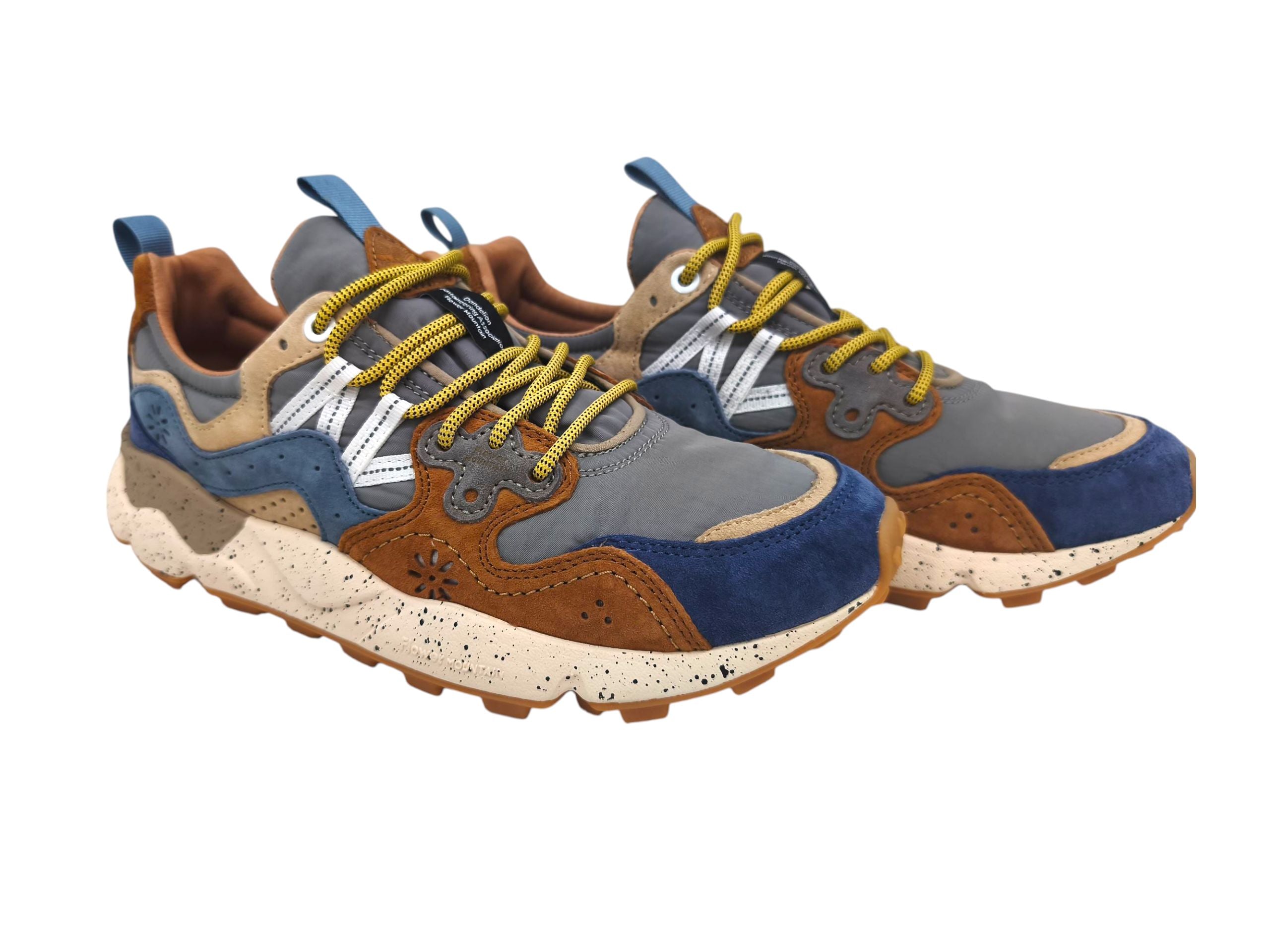Baskets Yamano 3 Homme Brown/Deep Petrol/Light Blue