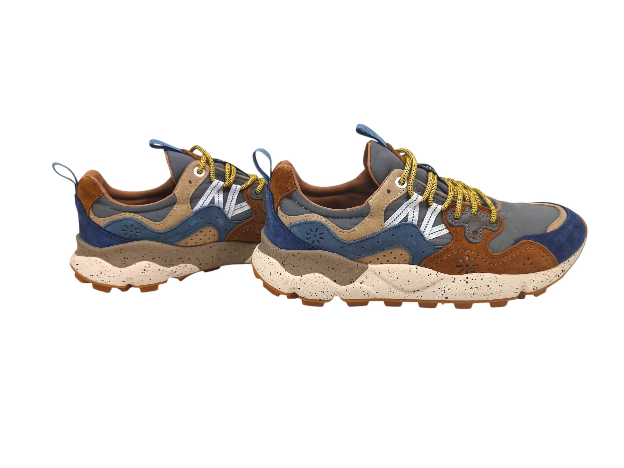 Baskets Yamano 3 Homme Brown/Deep Petrol/Light Blue