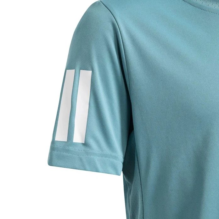 T-shirt Club Tennis 3-Stripe Bambino Powder Tea