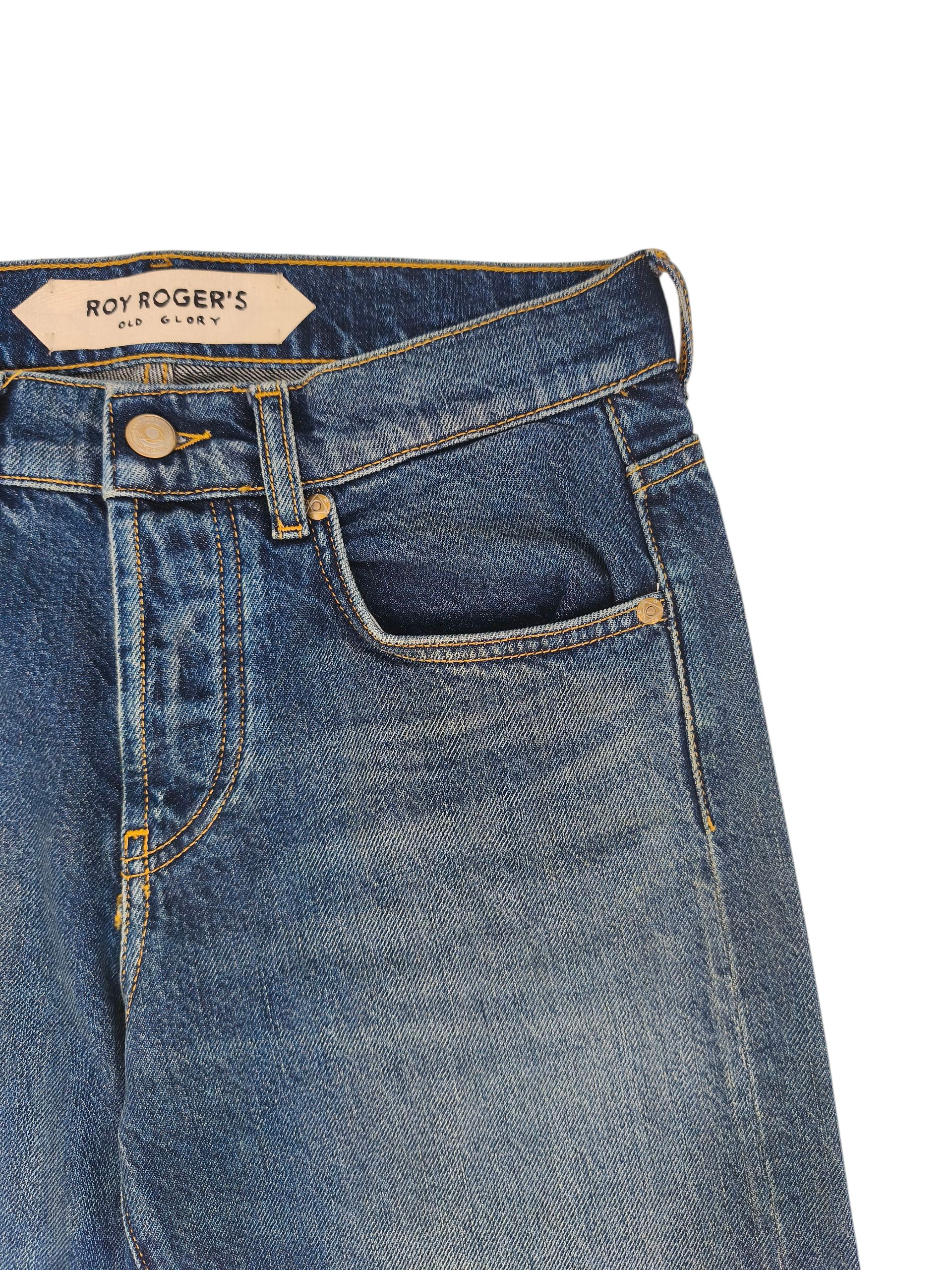 Frau New Oskar Old Glory Hose Denim Raritan