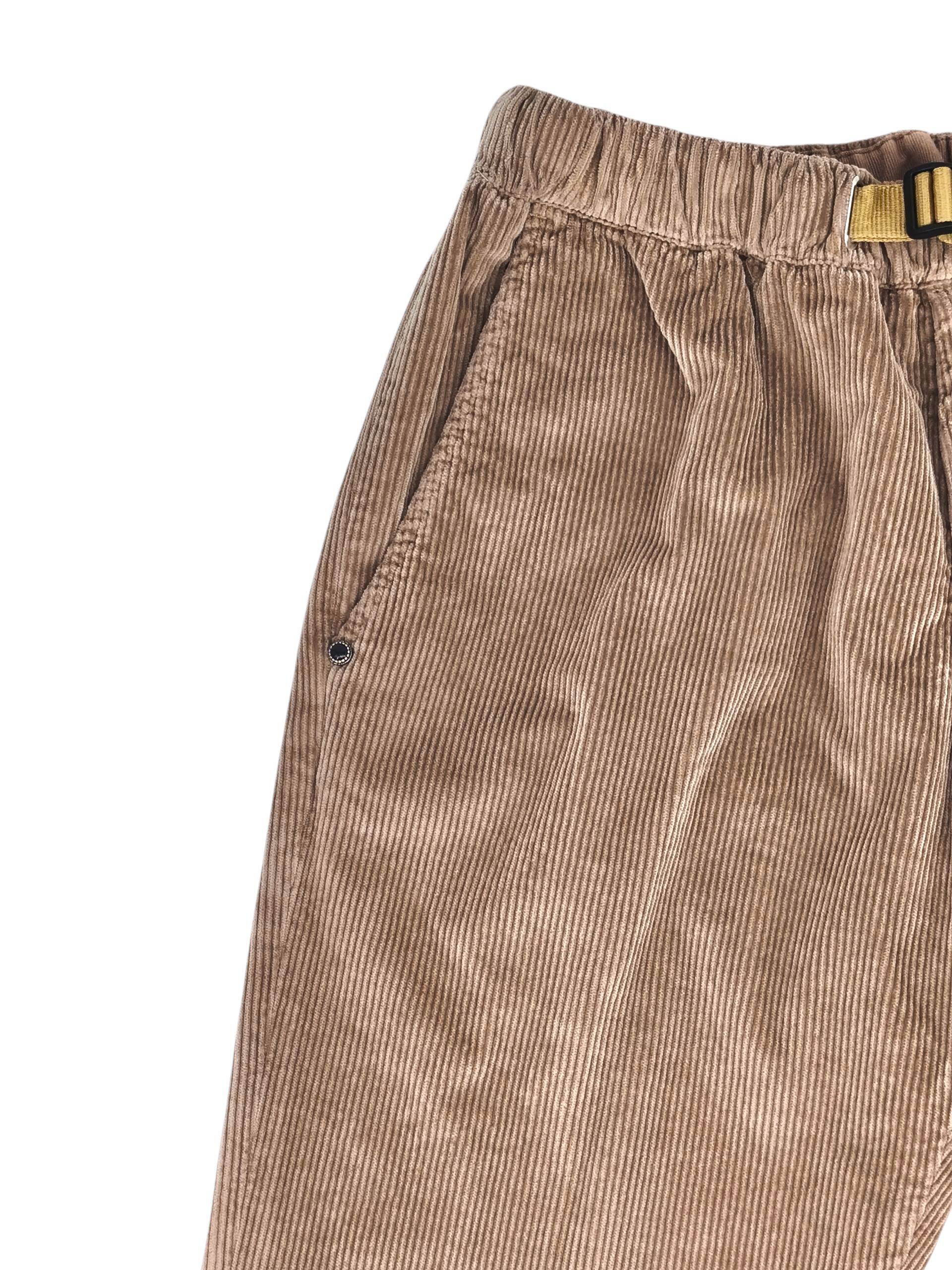 Pantaloni Greg Velluto Uomo Peanut