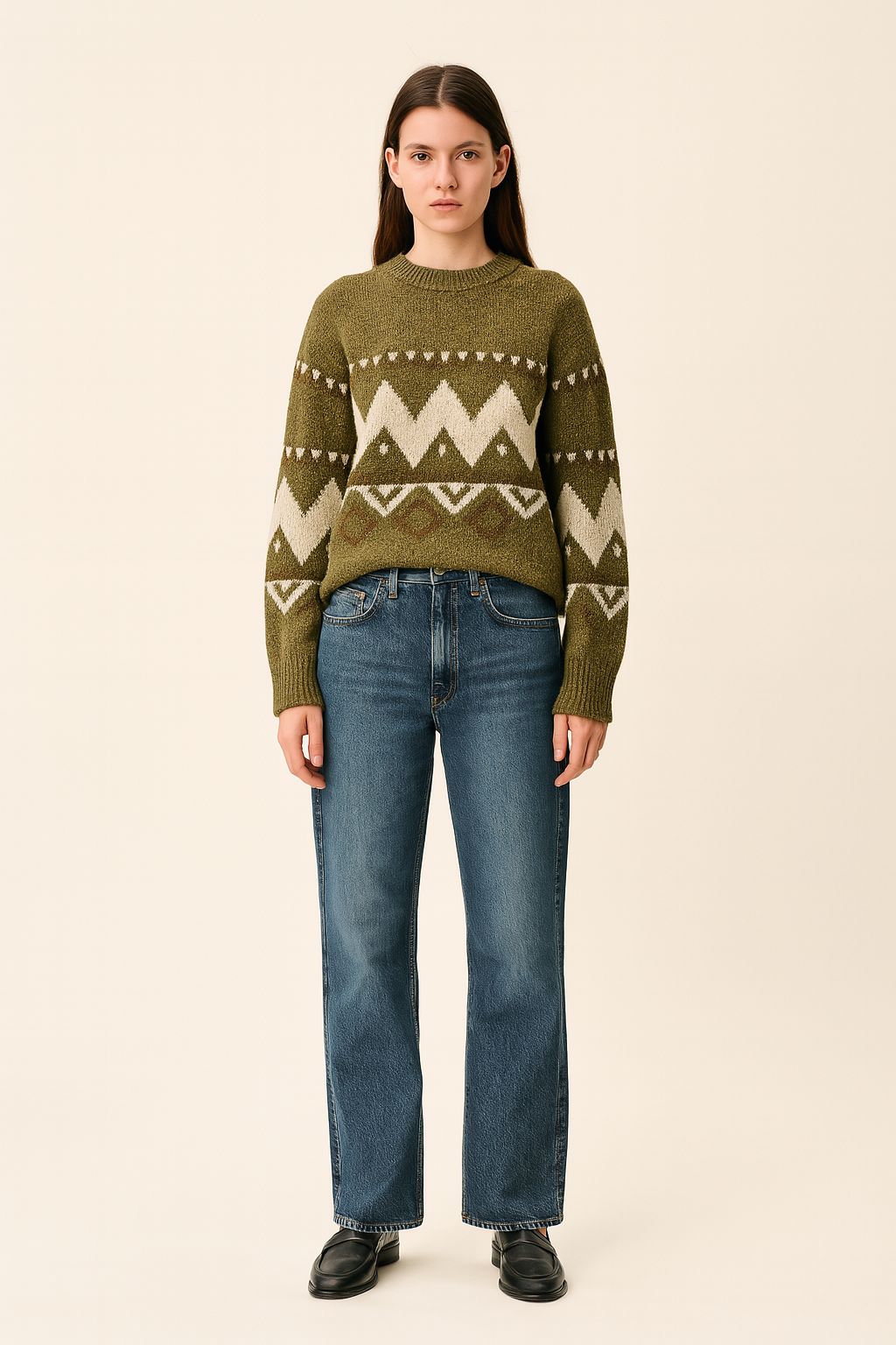 Frau Supe Wide Hose Lockport Denim