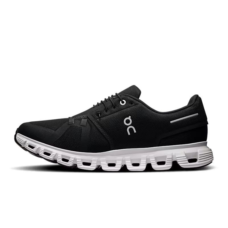 Men's Cloud 6 Shoes Black/White